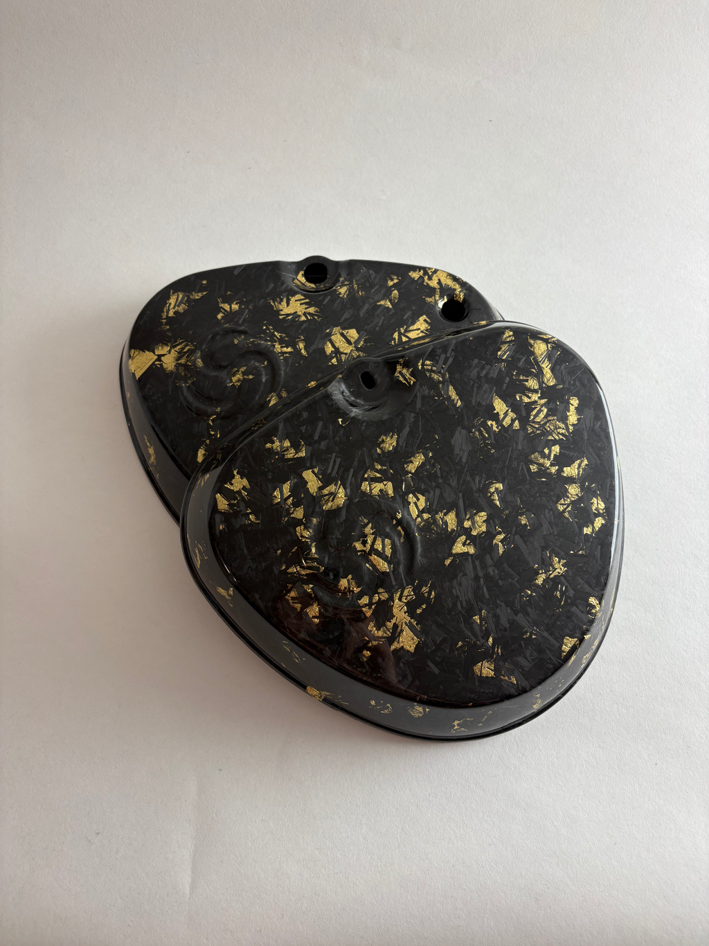 Carbon Seitendeckel Simson Komplett Forged Gold - Sofort Verfügbar!
